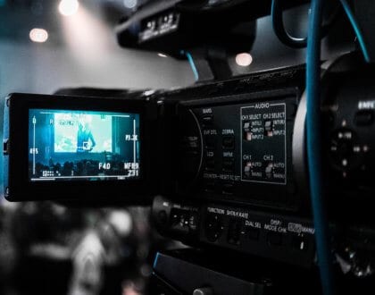 broadcast broadcasting camcorder