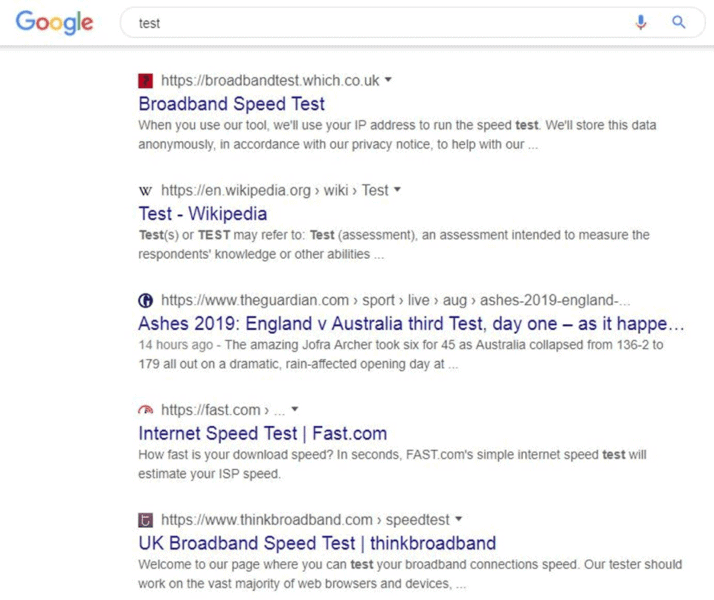 Google rolling out desktop search redesign with black “Ad” label, favicons for organic results -