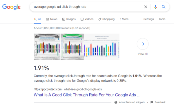 10 Featured Snippet Optimization Tips: How to Win Spot Zero | Zero Click Search Example