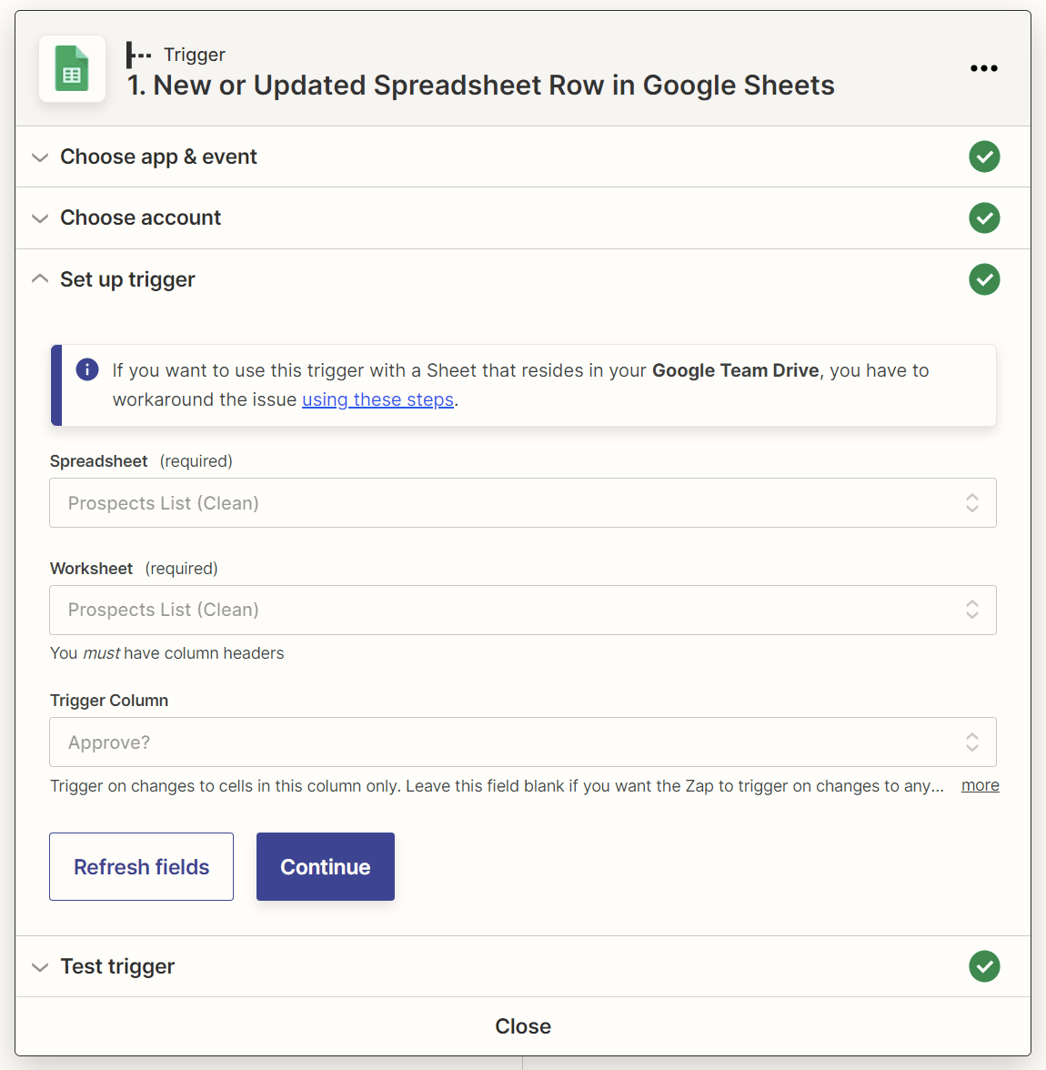 How to Automate Dull SEO Tasks | Trigger step: New or Updated Spreadsheet Row in Google Sheets