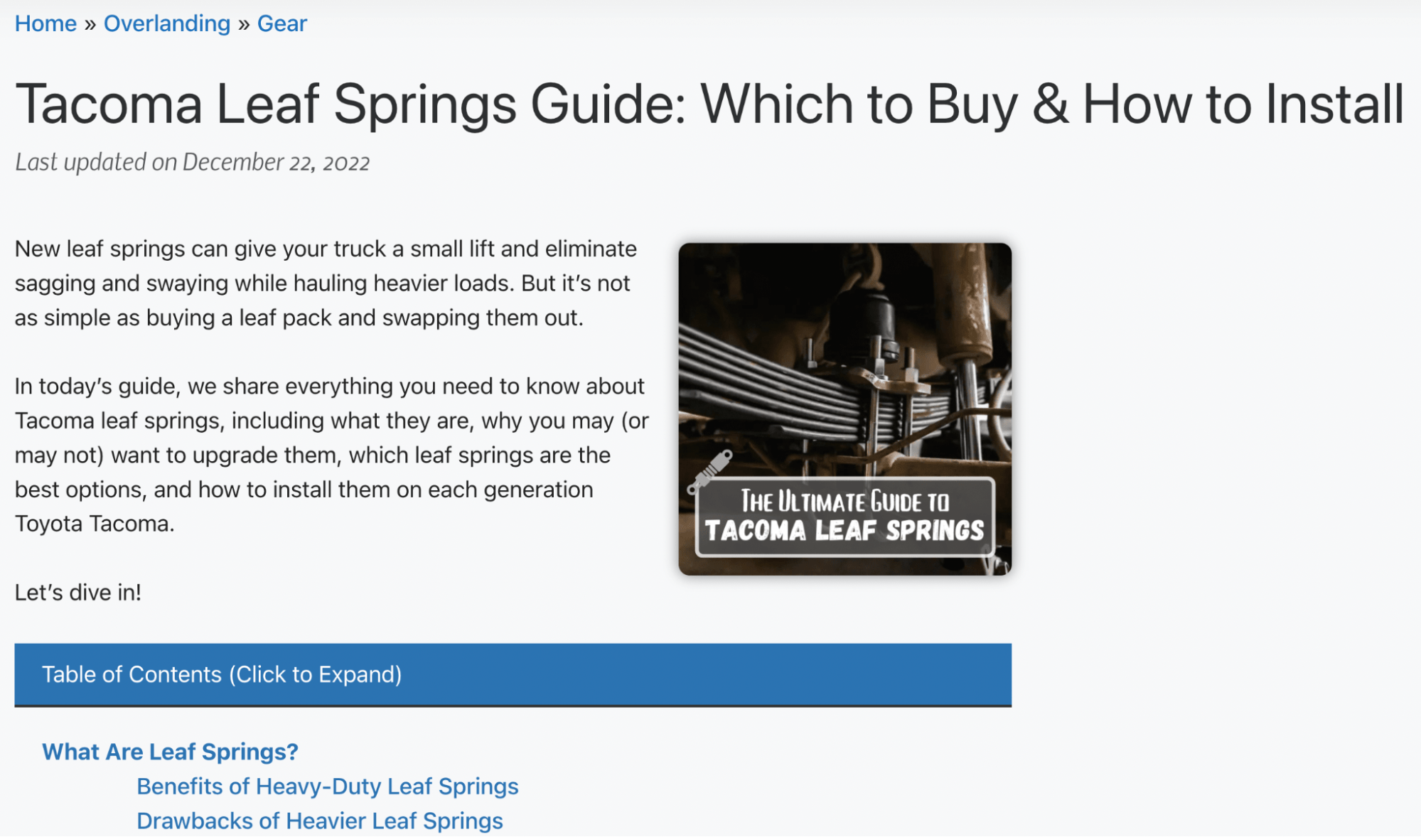 E-commerce Blogging: 7 Steps to Grow Your Traffic & Sales | Blog post template example