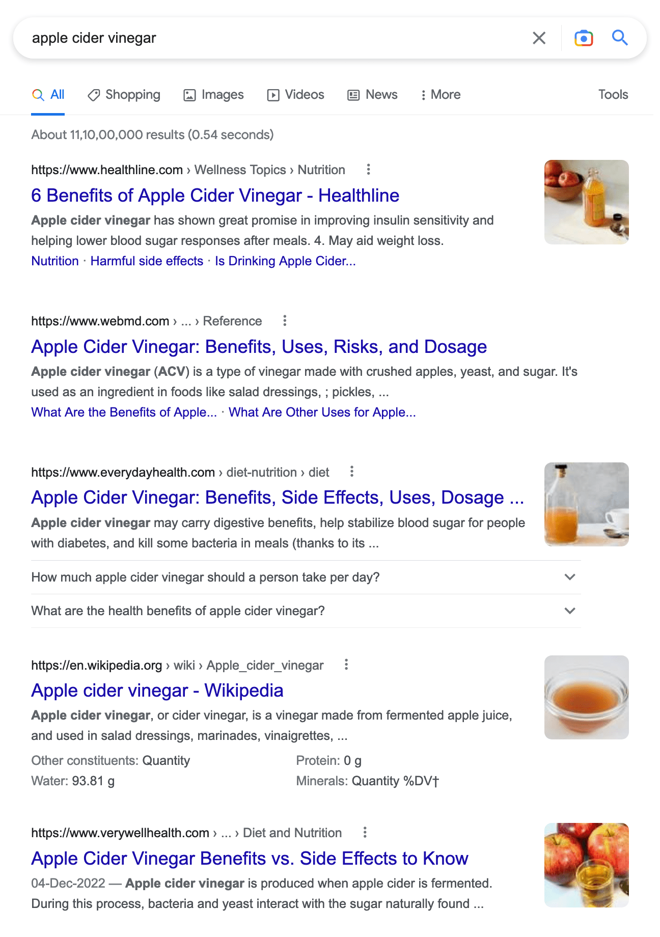 Content Research: 9 Actionable Tips to Master It | Google SERP result