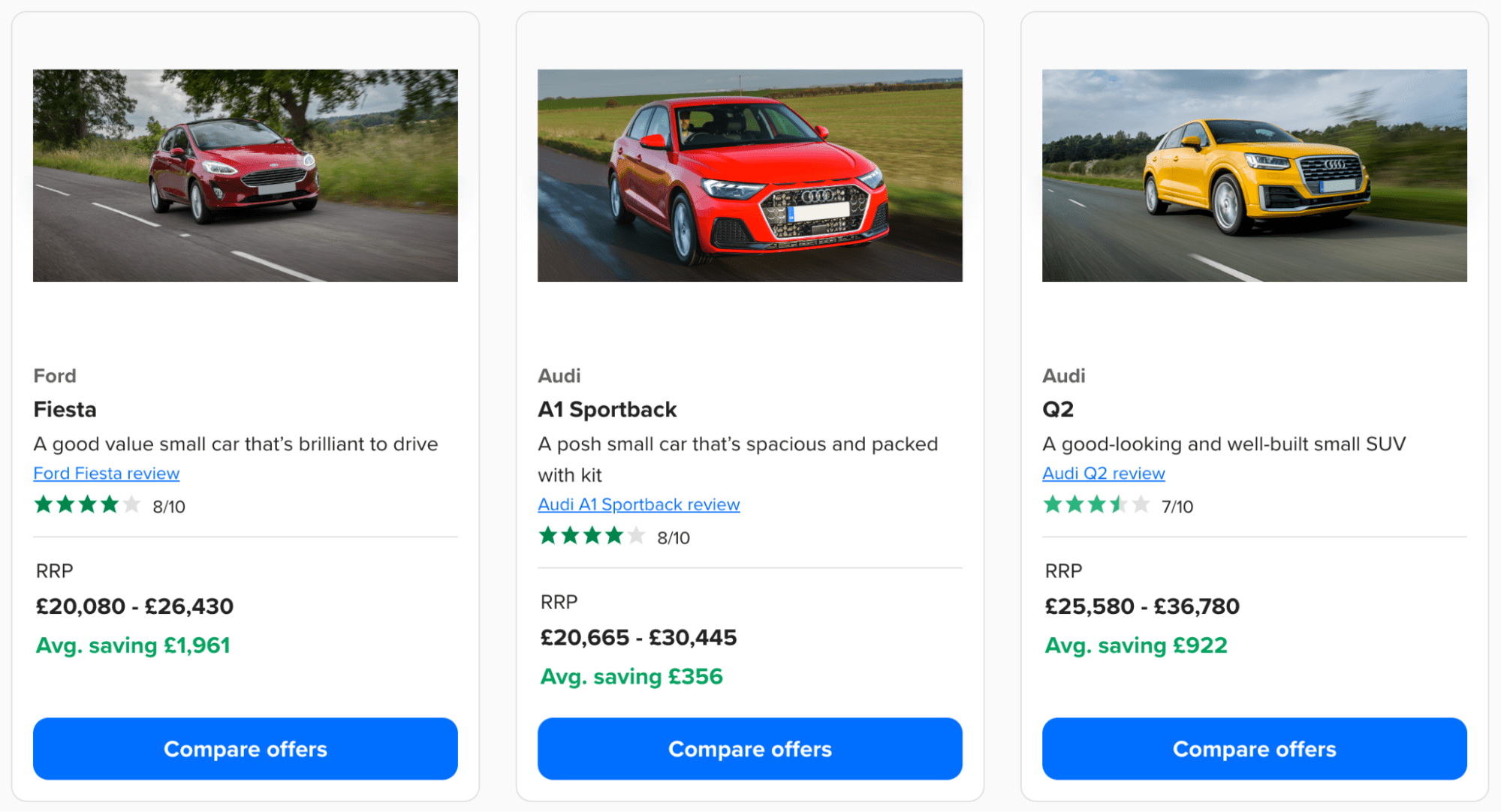 An Aggregator With Integrator Strategy – Carwow SEO Case Study | Reviews visually pushed backward