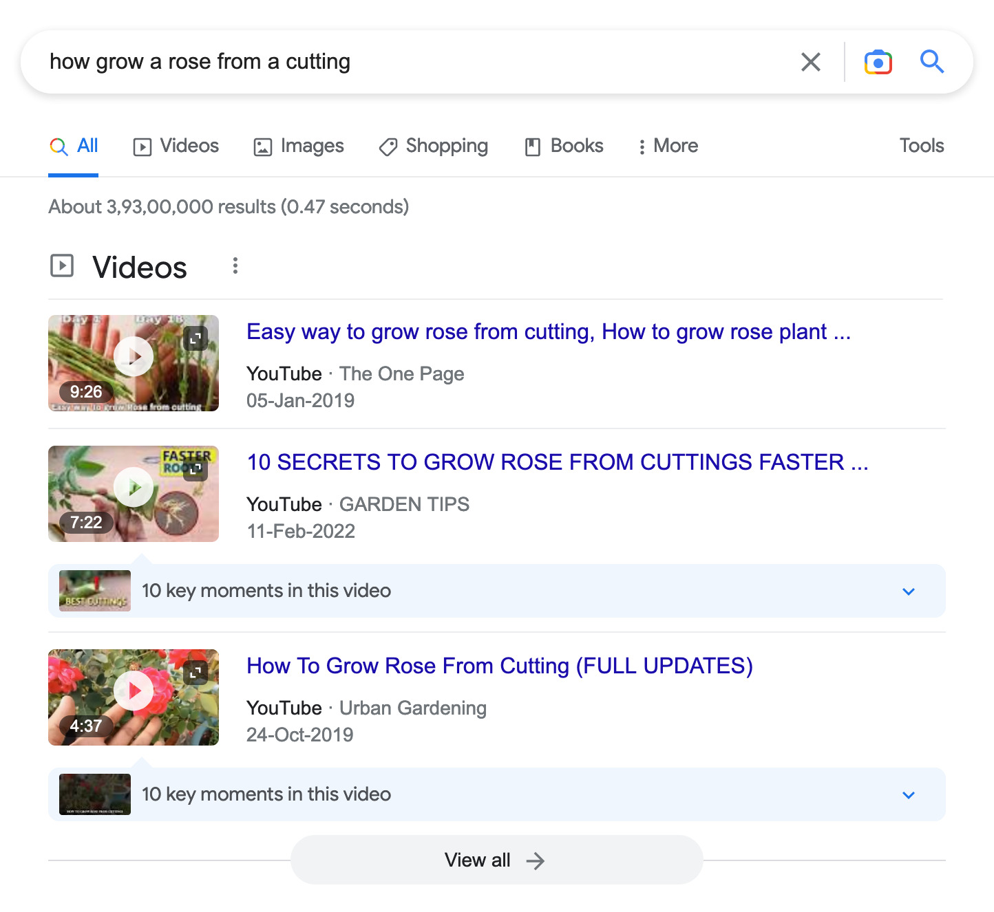 Content Research: 9 Actionable Tips to Master It | Google SERP result