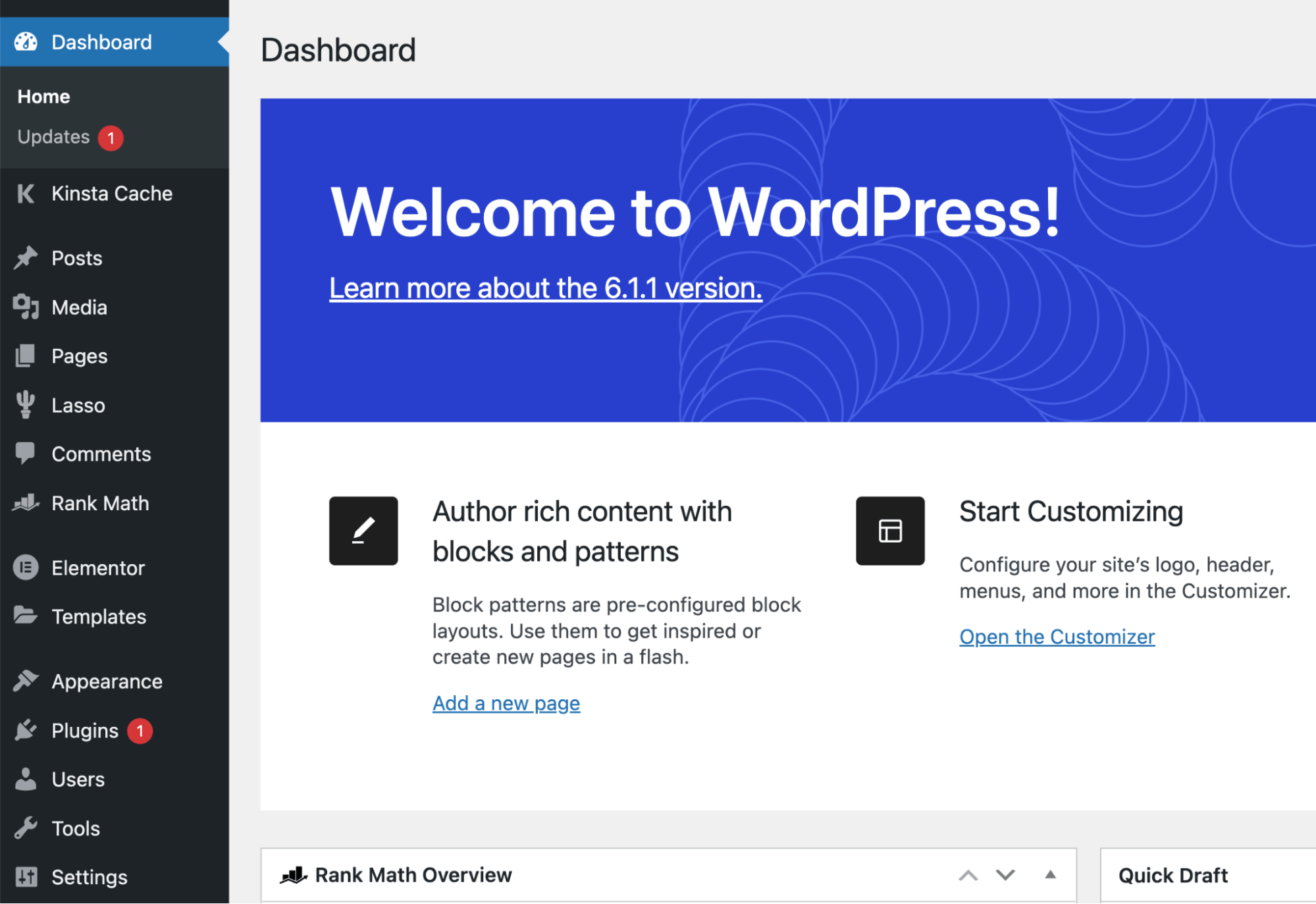 How to Use WordPress in 9 Simple Steps (Beginner’s Guide) | WordPress user interface