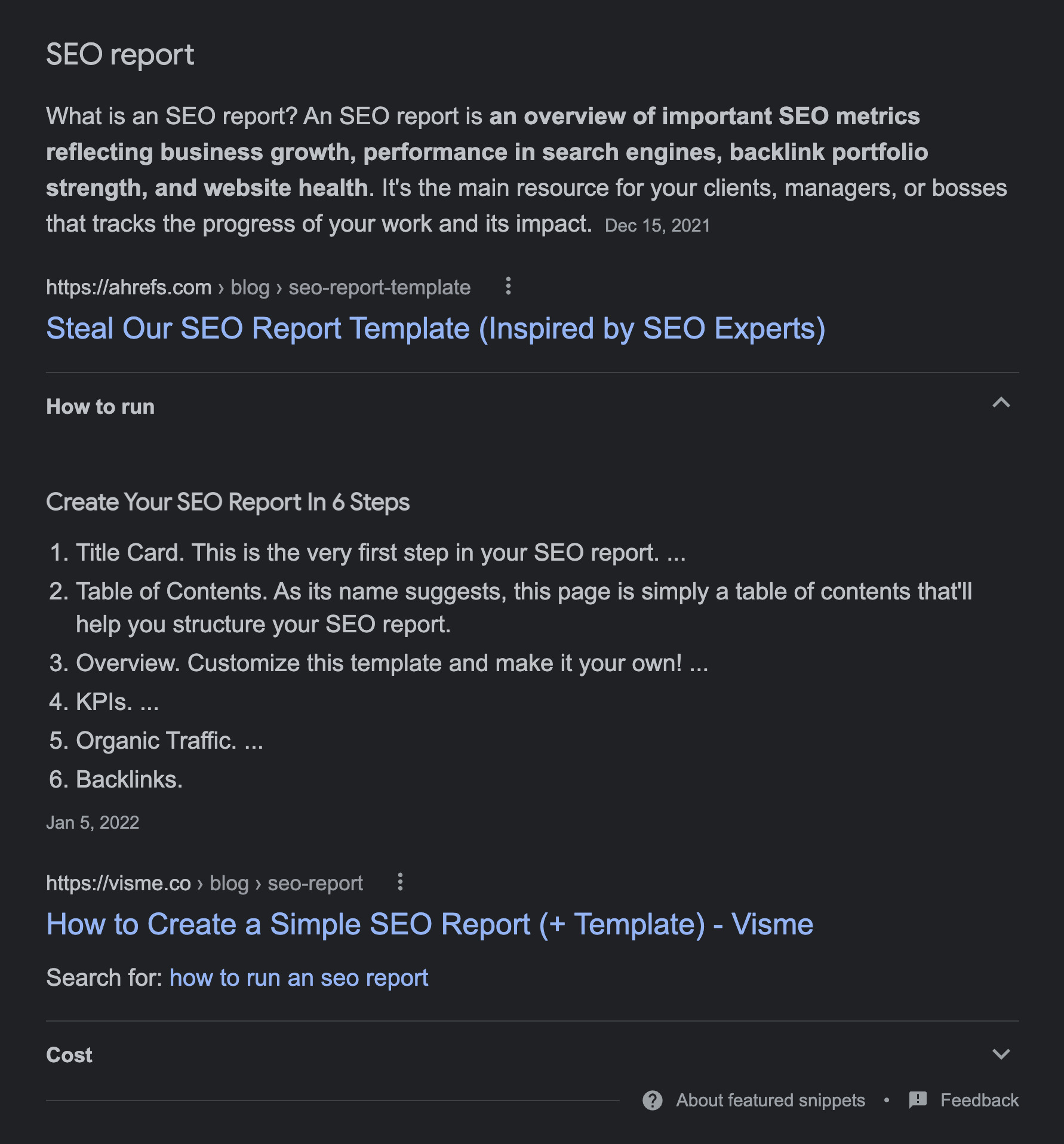 Google's Featured Snippets: All You Need to Know to Get Them | Featured snippet with PAA box