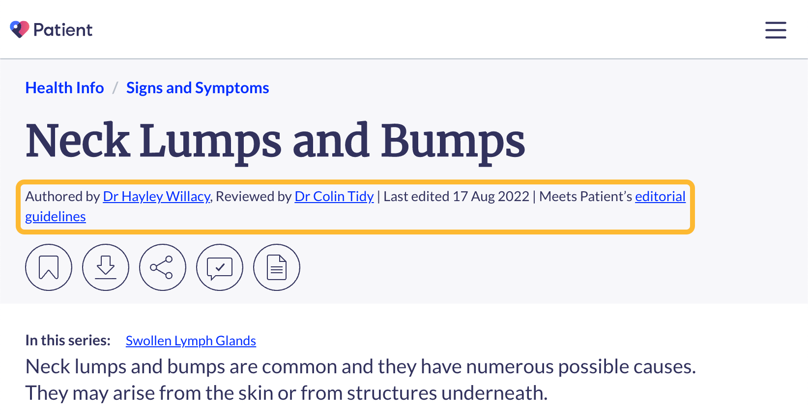 Google Doesn't Care About AI Content. Here’s Why. | Top-ranking result for "lump on neck"