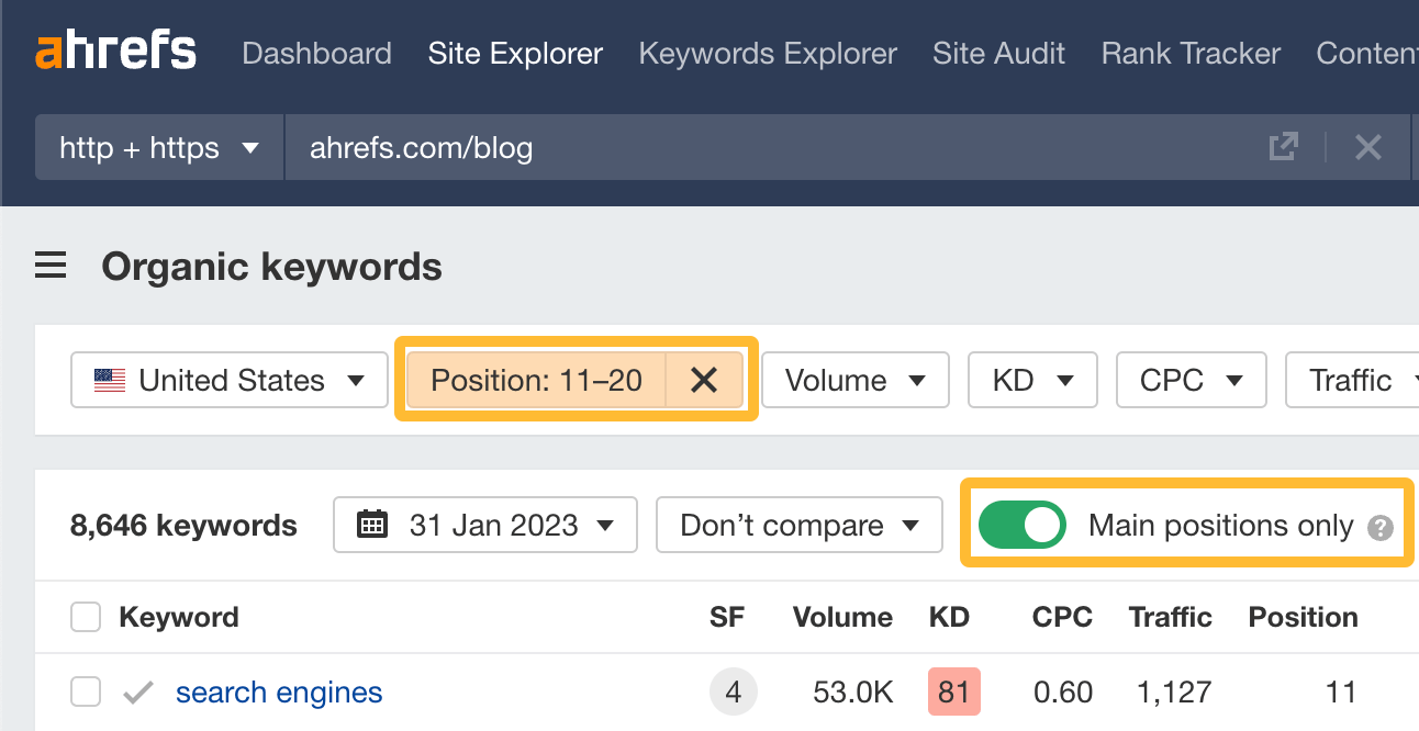 The 9 Best Keyword Research Tools | Filtering for low-hanging keyword opportunities