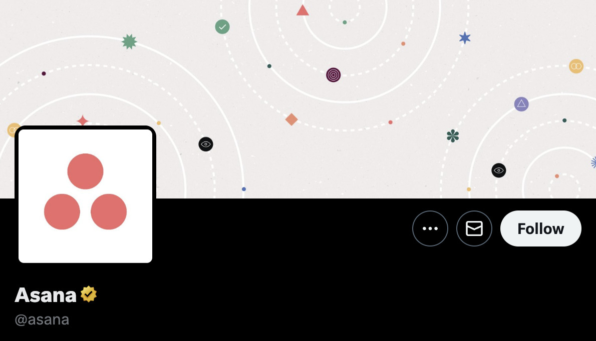 We Studied 100 SaaS Twitter Profiles to Uncover Top Trends: Here's What We Found | Branded illustration banner from Asana