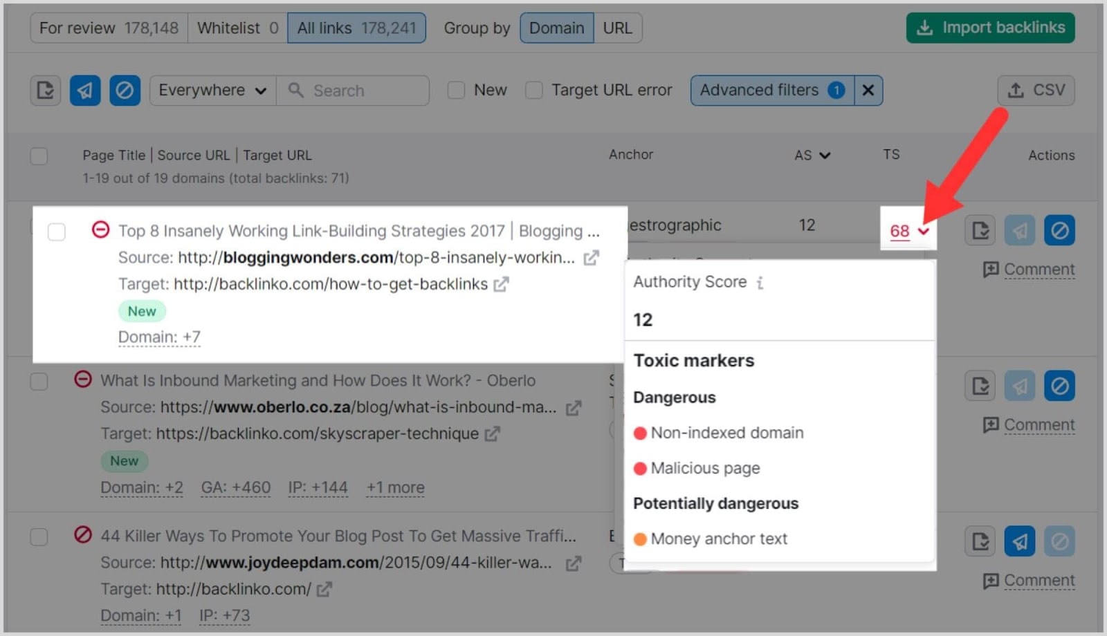 Semrush-BA-Image-22 How To Do a Backlink Audit in 13 Easy Steps