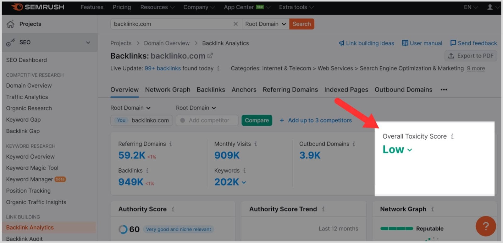 Semrush-BA-Image-4 How To Do a Backlink Audit in 13 Easy Steps