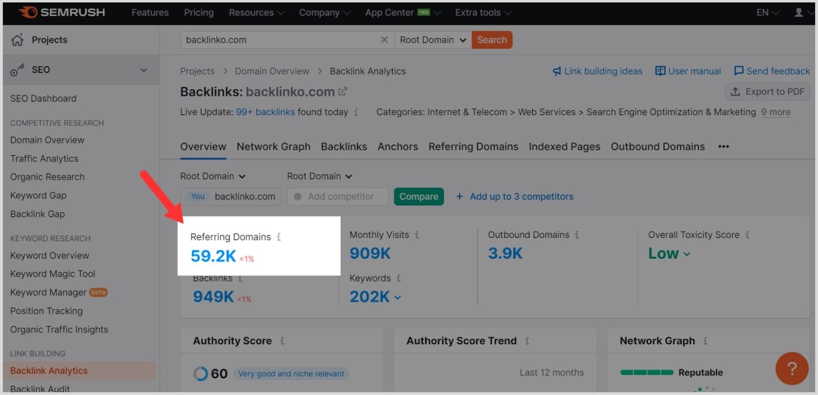 Semrush-BA-Image-6 How To Do a Backlink Audit in 13 Easy Steps