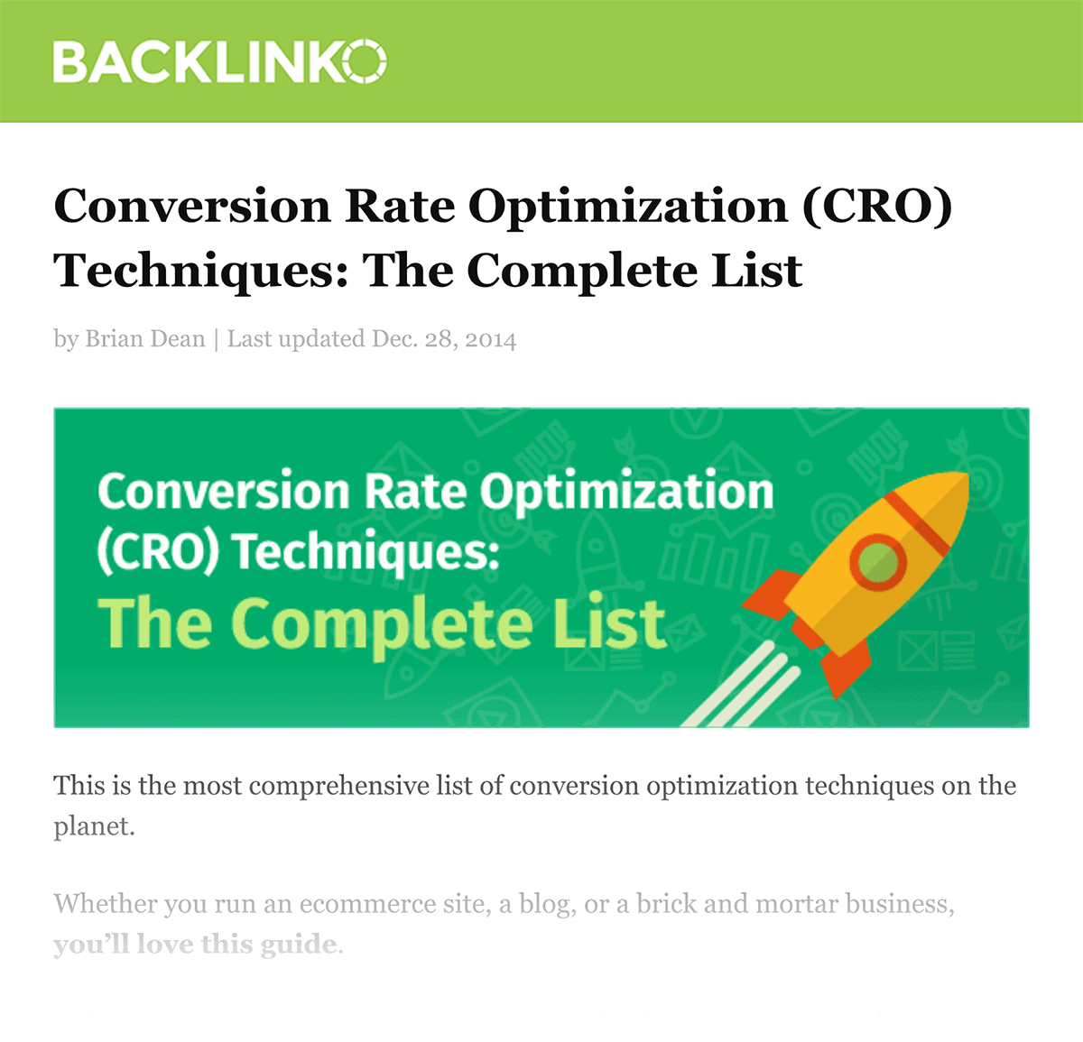 backlinko-cro-complete-list How to Rank Higher On Google In 2023