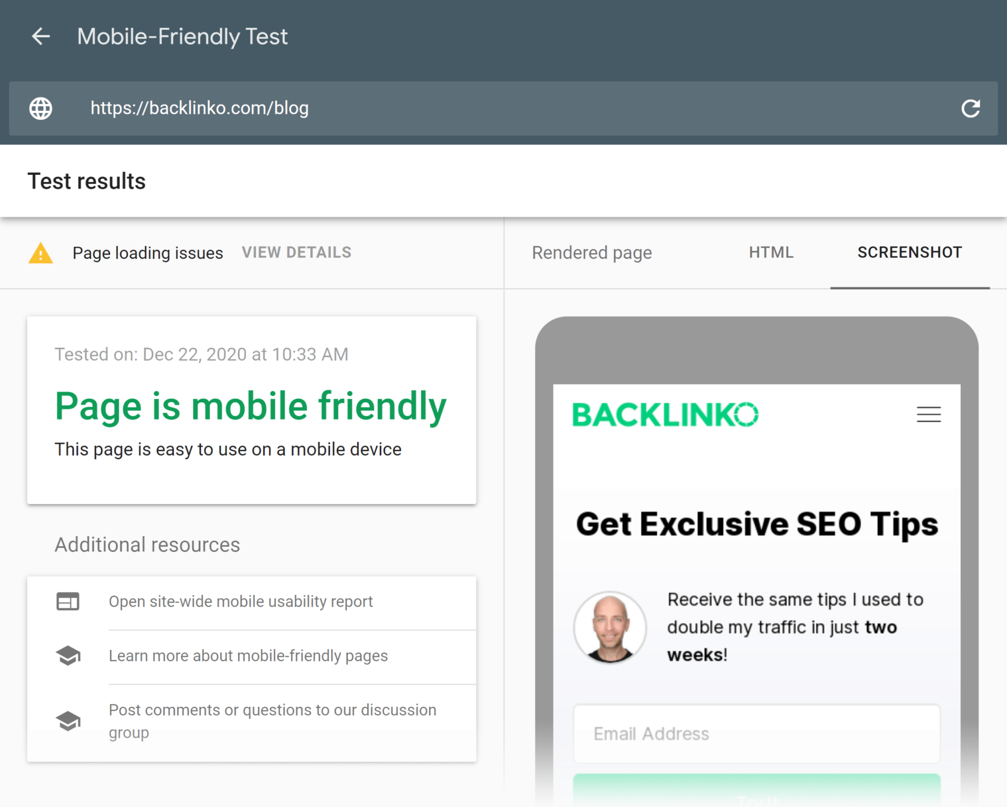 google-mobile-friendly-test How to Rank Higher On Google In 2023