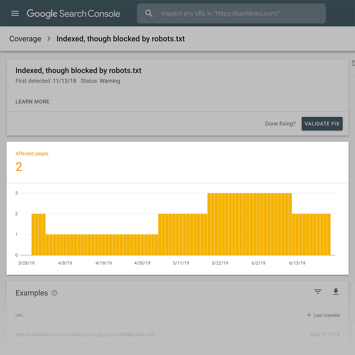 google-search-console-coverage-example How to Rank Higher On Google In 2023