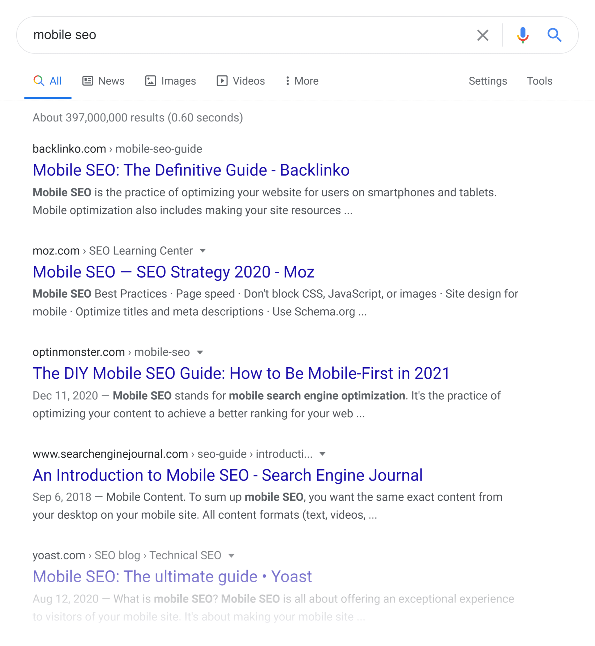 google-serp-mobile-seo-1 How to Rank Higher On Google In 2023