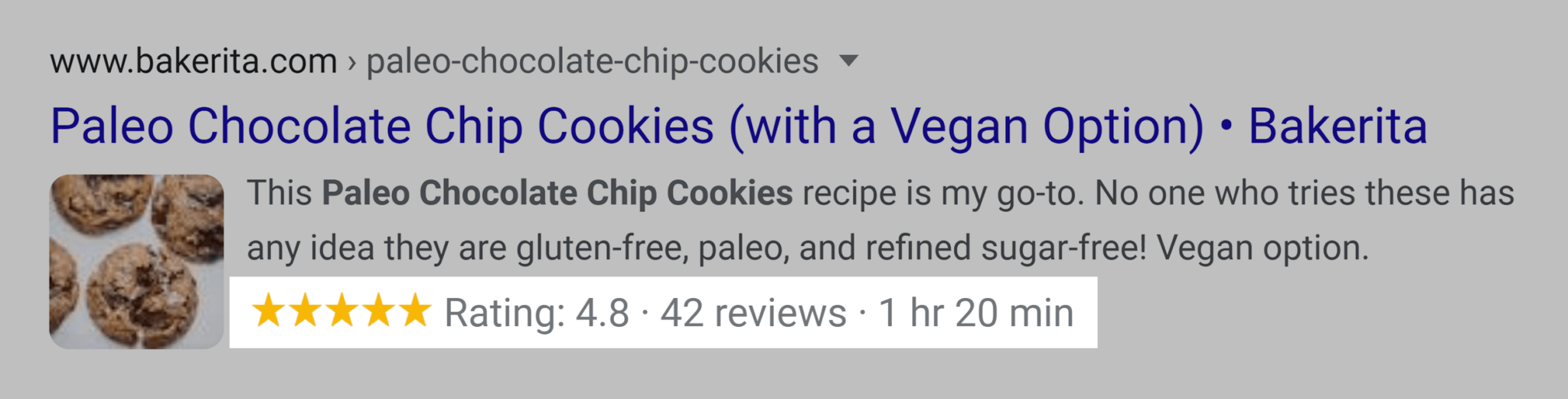 google-serp-rich-snippet-recipe How to Rank Higher On Google In 2023