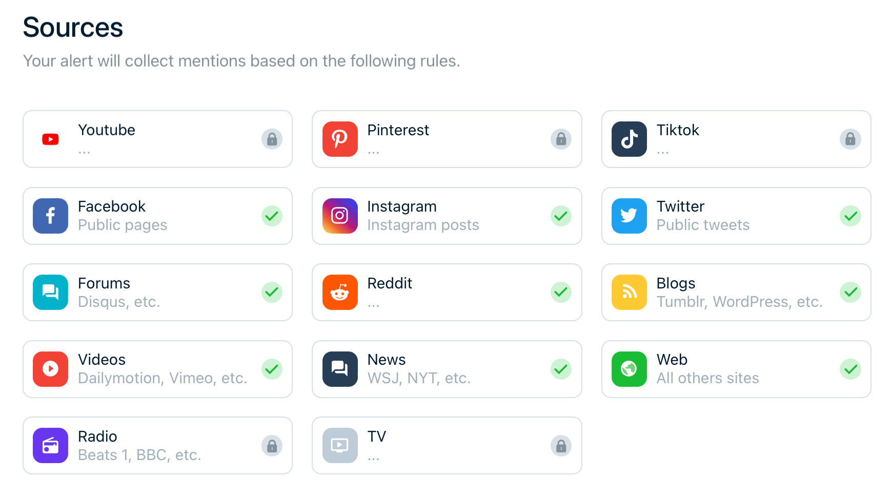 The Only 3 Keyword Monitoring Tools You Need | Sources on Mention