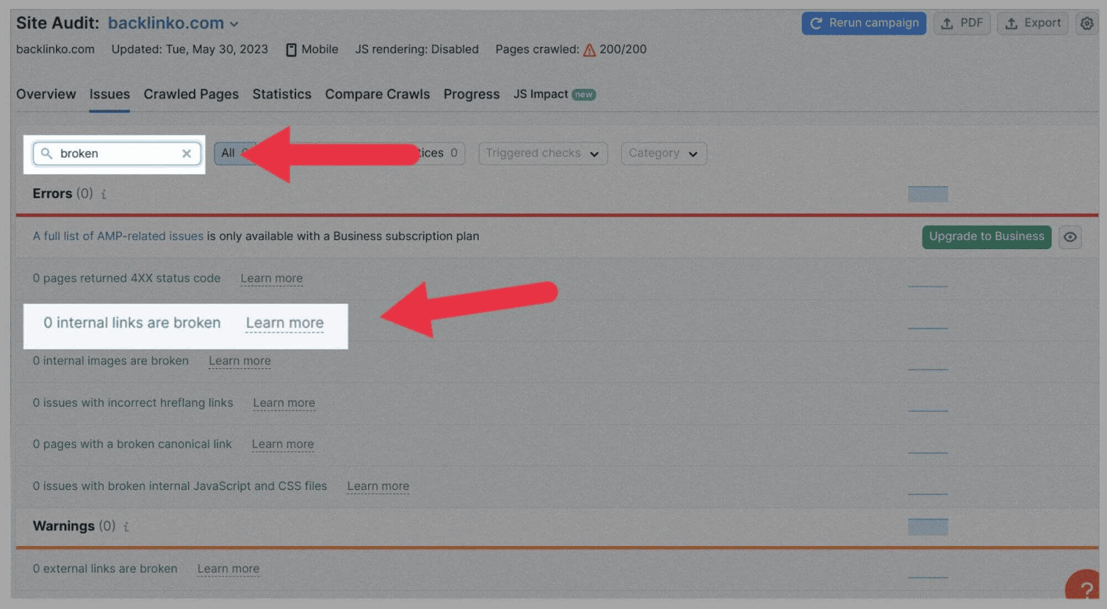 Semrush-Site-Audit-Tool How to Find (and Fix) Broken Links