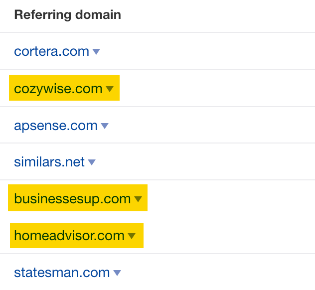 How to Improve SEO: 15 Tactics to Boost Your Rankings (That Don't Require New Content) | Finding directories using Ahrefs' Link Intersect tool