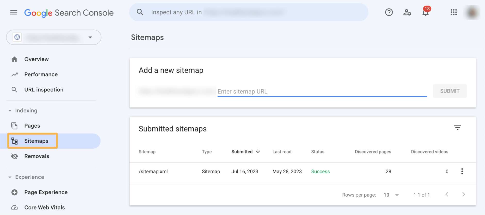 How to Do an SEO Audit in 11 Easy Steps (With Checklist) | Sitemaps section in Google Search Console