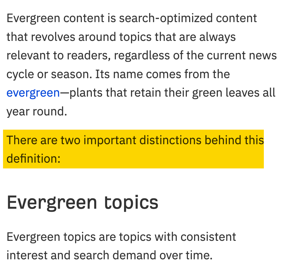 SEO Copywriting: What It Is & How to Do It | Bucket brigade example