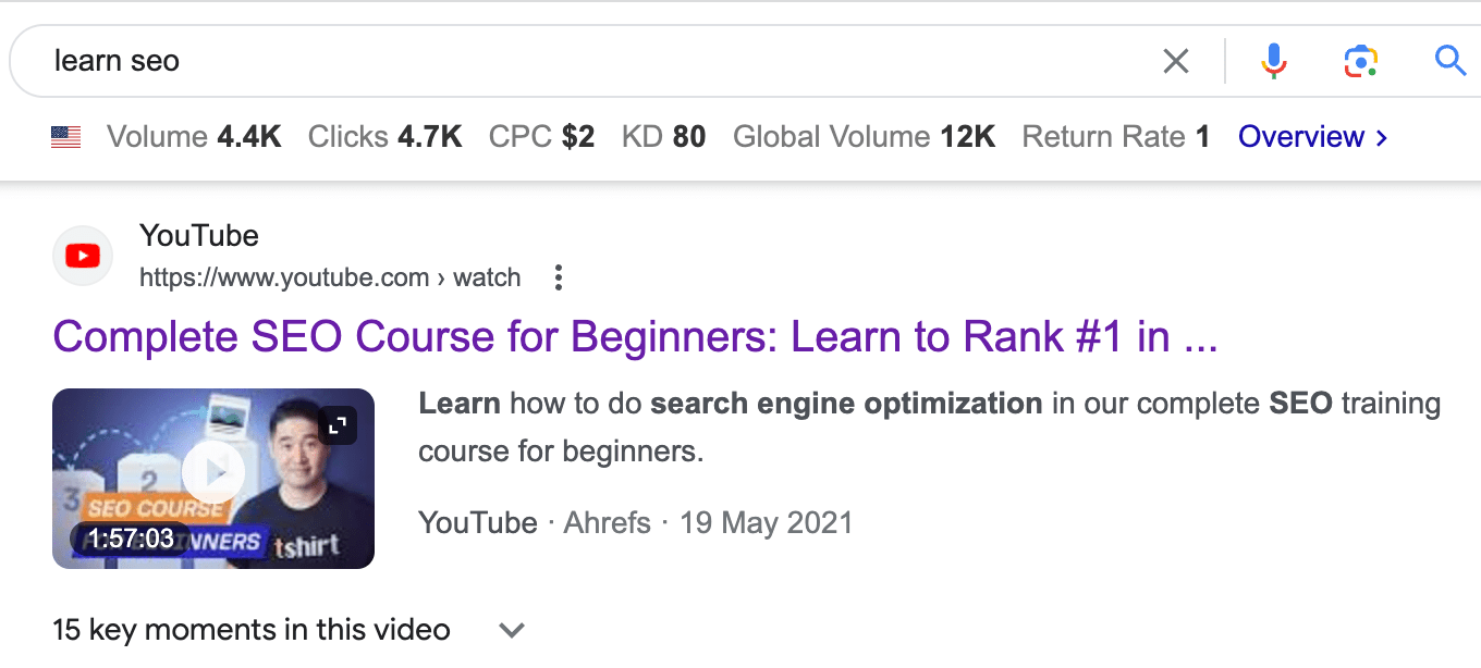 How to Improve SEO: 15 Tactics to Boost Your Rankings (That Don't Require New Content) | YouTube video ranking on Google