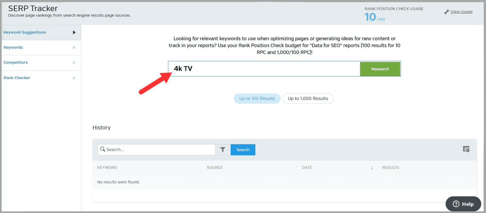 Raven tools 23 Find search terms to optimize