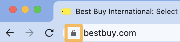 Master E-commerce SEO in 2023: Beginner's Guide | HTTPS "padlock" icon in a Chrome browser
