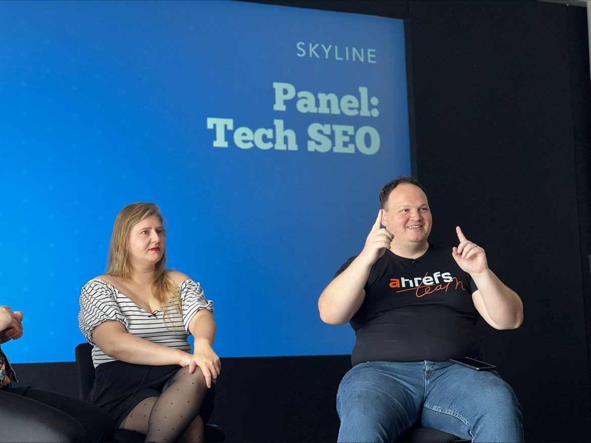 Dear BrightonSEO, You've Come a Long Way, Baby | Patrick Stox at the Tech SEO panel