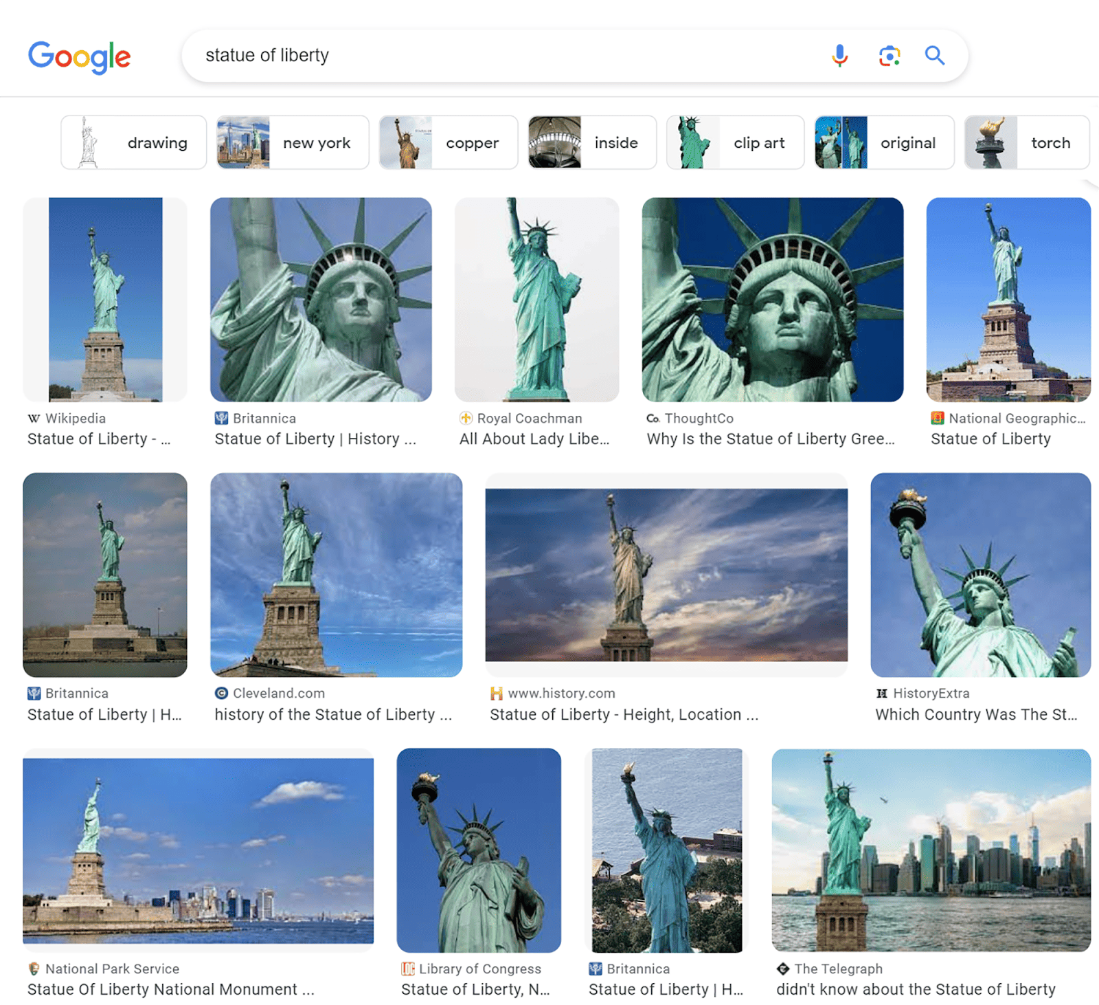 Google-Image-Pack-for-Statue-of-Liberty