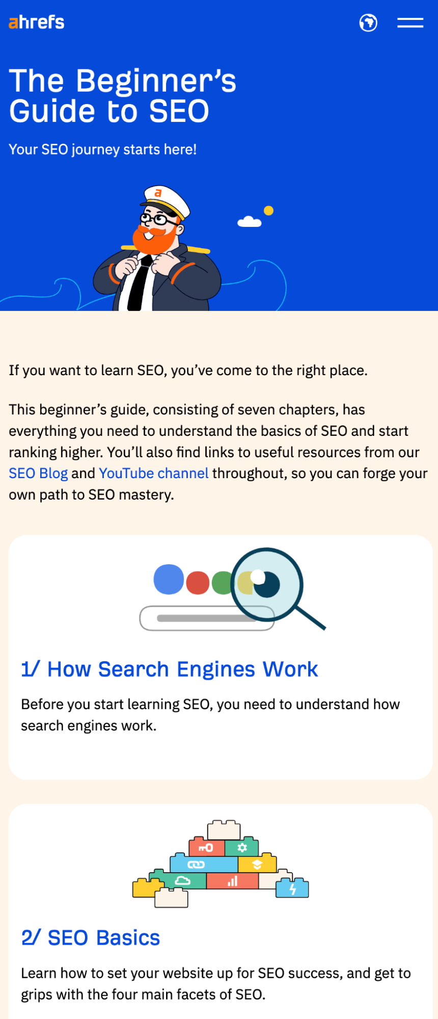 17 Actionable Content Marketing Tips | Our beginner's guide to SEO is a content hub