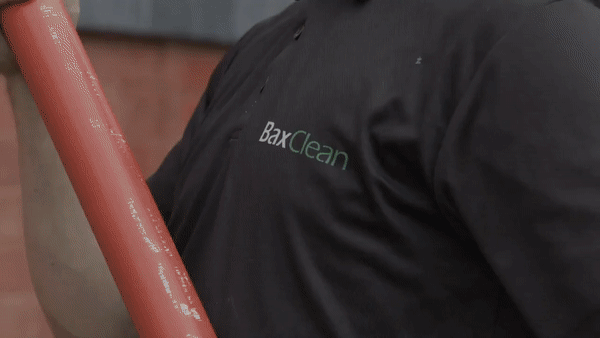 Location Landing Pages: 6 Crucial Elements Of Local Visibility | Gif of Bax Clean's video showcasing how they deliver window cleaning services.