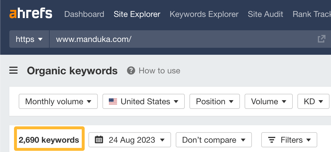 keyword-rankings 96.55% of Content Gets No Traffic From Google. Here's How to Be in the Other 3.45% [New Research for 2023]