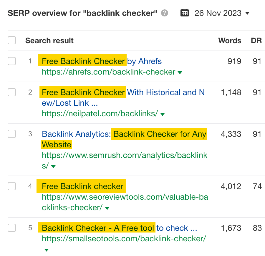 How to Launch an SEO Campaign in 3 Steps | The SERP Overview for the keyword backlink checker