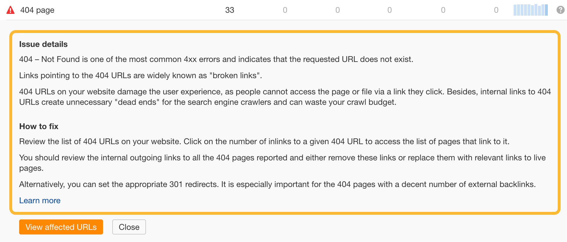 36 Free SEO Tools for DIY SEOs | A description of the technical SEO issue and how to fix it