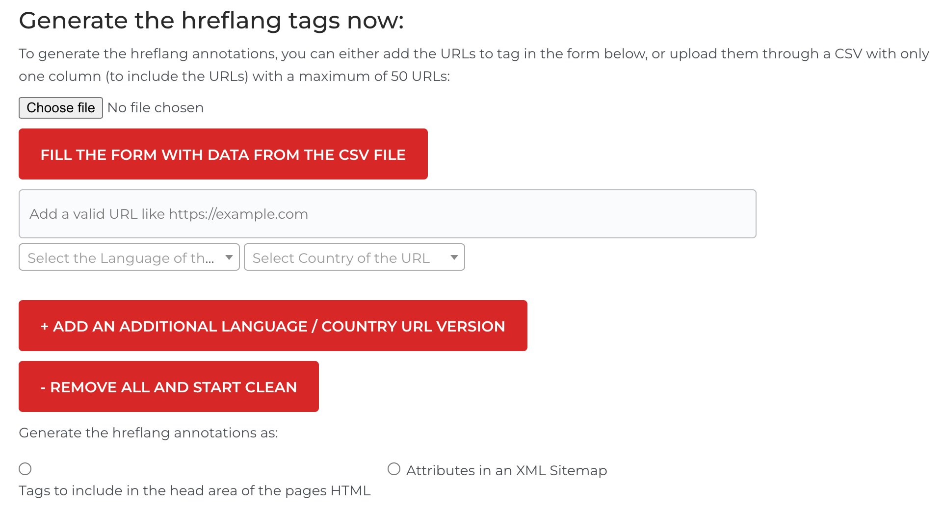36 Free SEO Tools for DIY SEOs | Hreflang Tag Generator