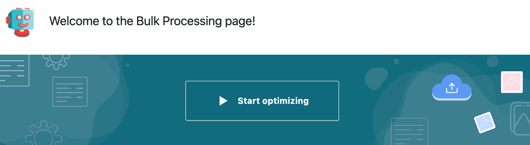 36 Free SEO Tools for DIY SEOs | Shortpixel's bulk processing feature