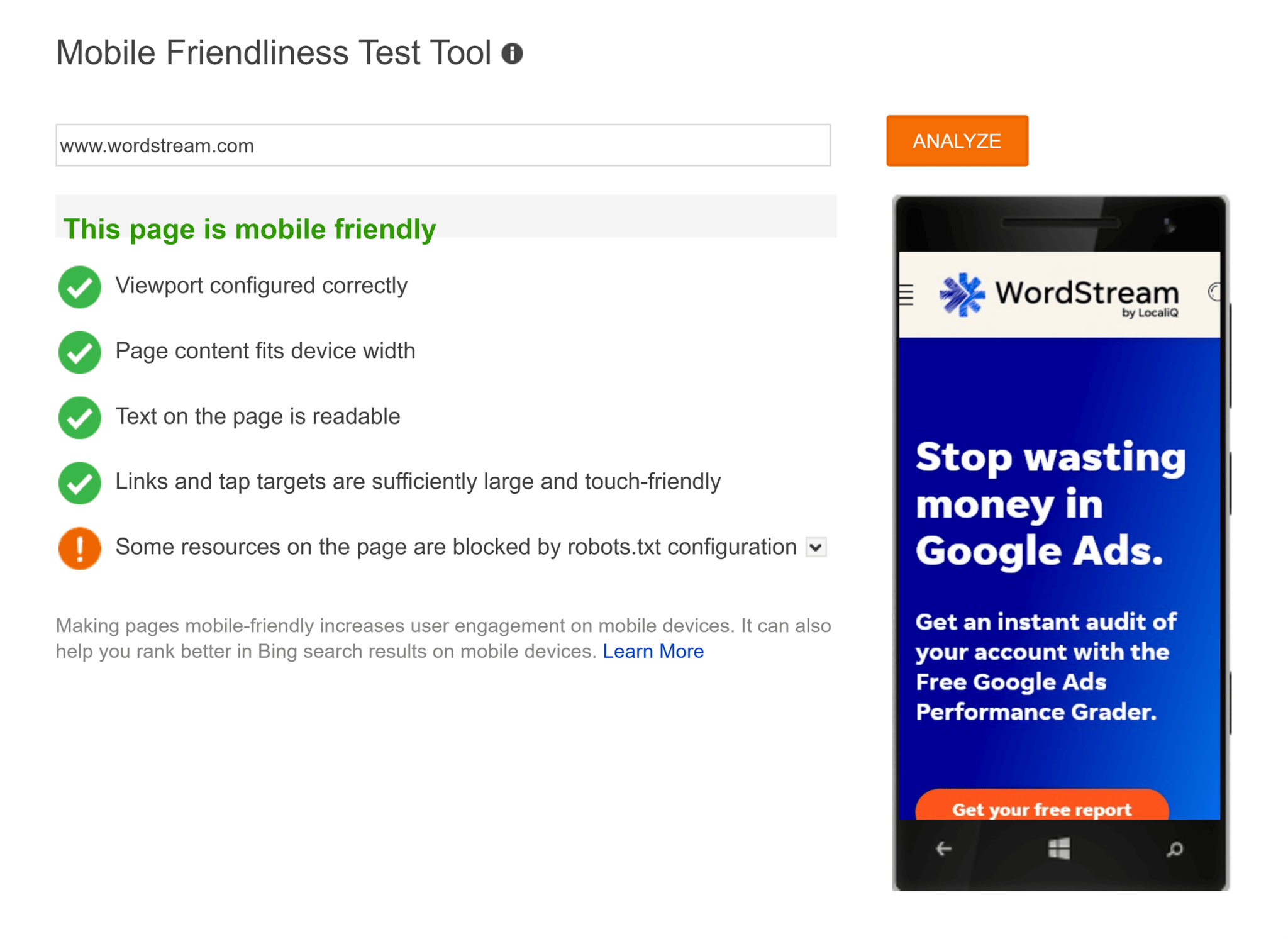 bing-mobile-friendliness-tool Competitor Analysis: Core Principles and How to Conduct One