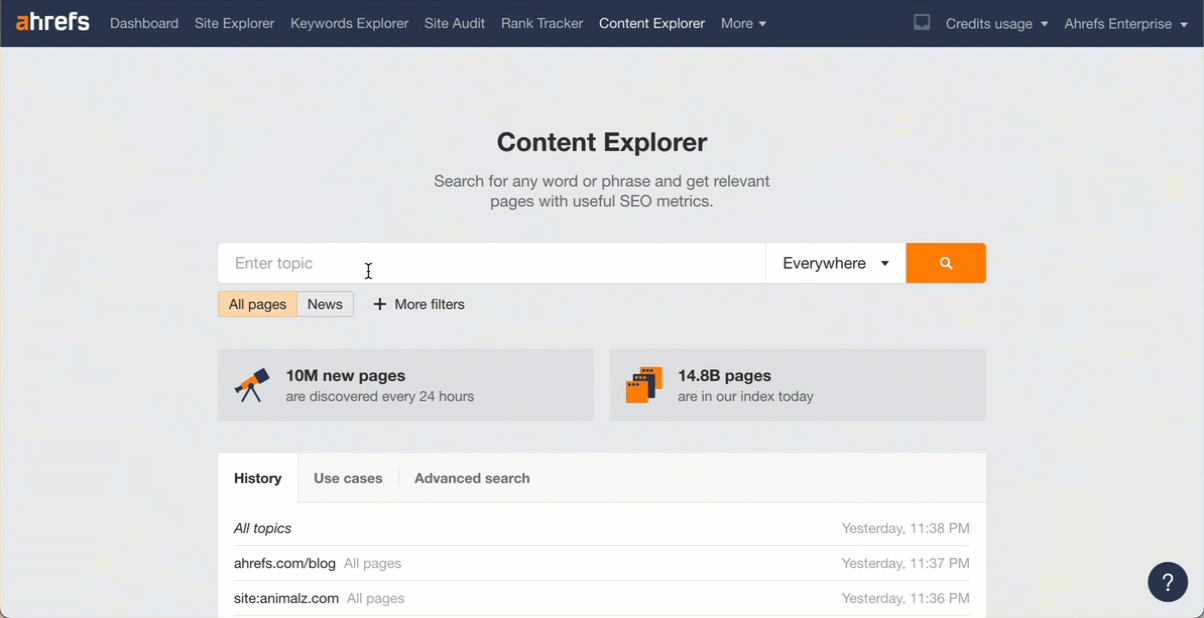 How to Visualize Ahrefs Data with ChatGPT | Exporting the data from Ahrefs
