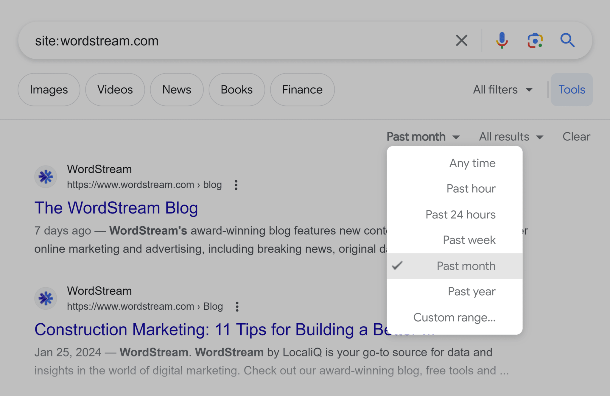 google-search-filter-pasth-month Competitor Analysis: Core Principles and How to Conduct One