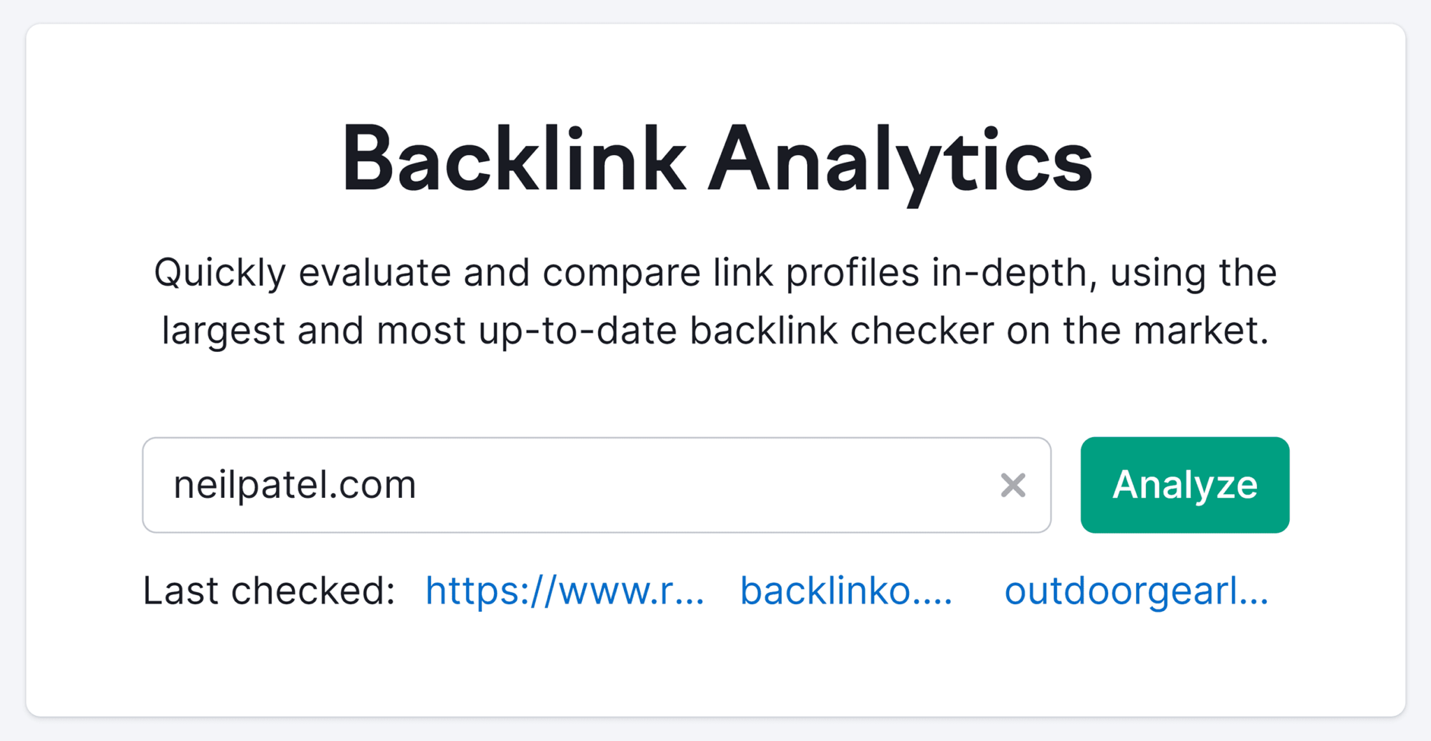 semrush-backlink-analytics-neilpatel Competitor Analysis: Core Principles and How to Conduct One