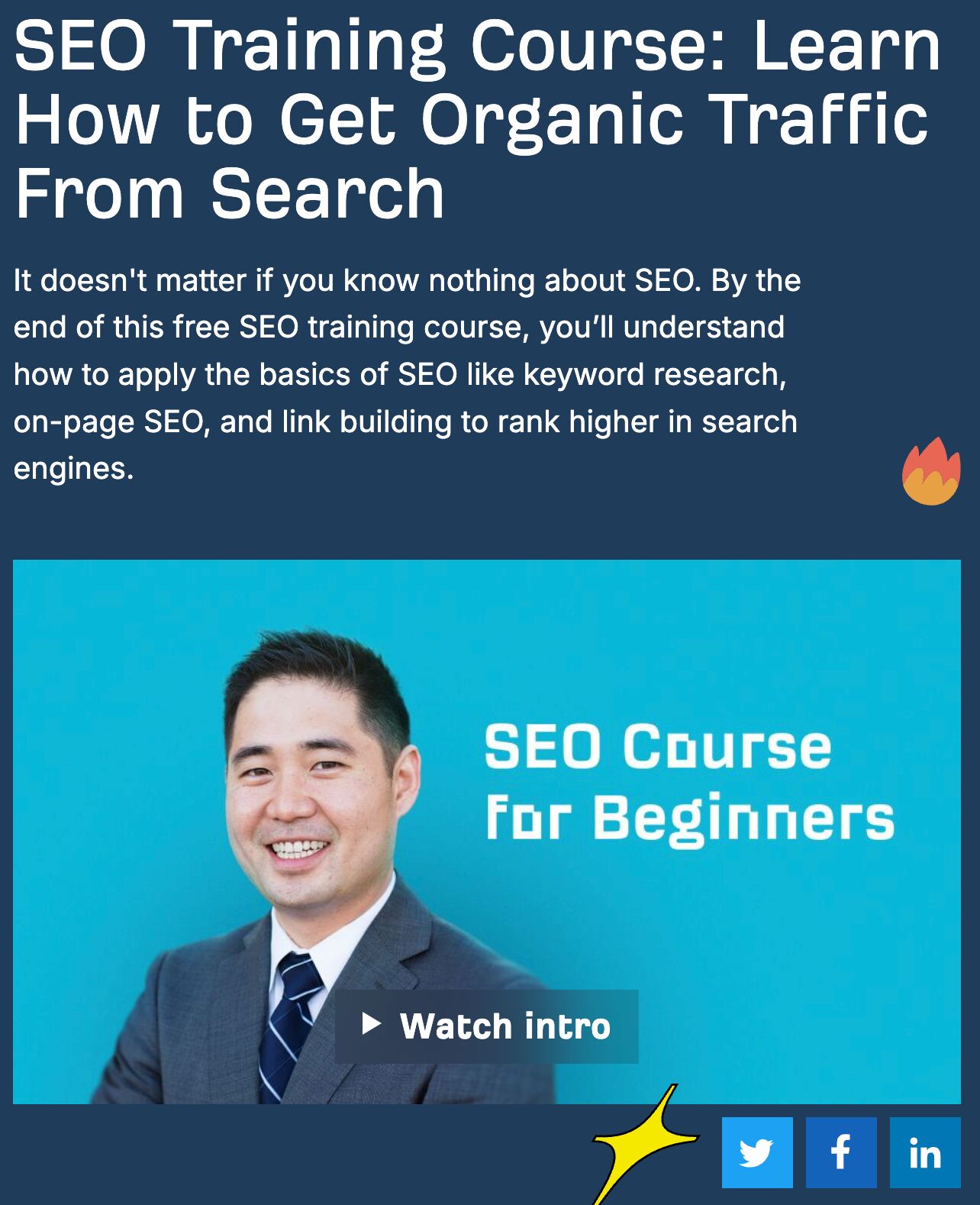 seo-course-for-beginners-by-ahrefs 10 Completely Free SEO Training Courses