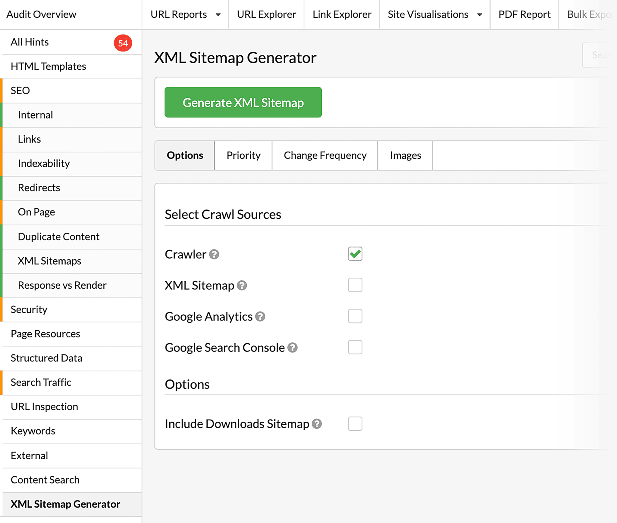 sitebulb-sitemap Top 8 Sitemap Generator Tools