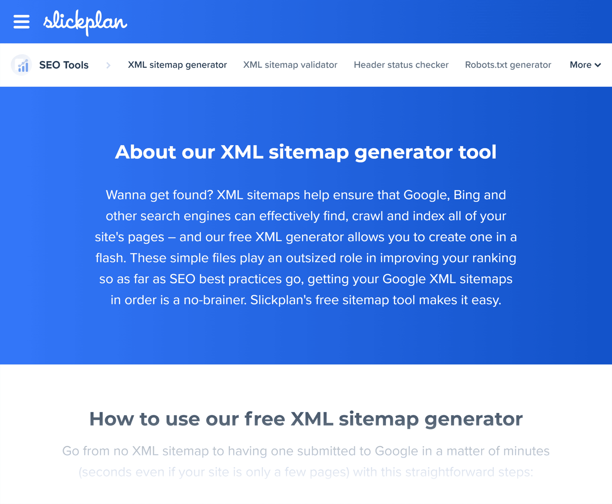 slickplan-xml-sitemap-generator Top 8 Sitemap Generator Tools