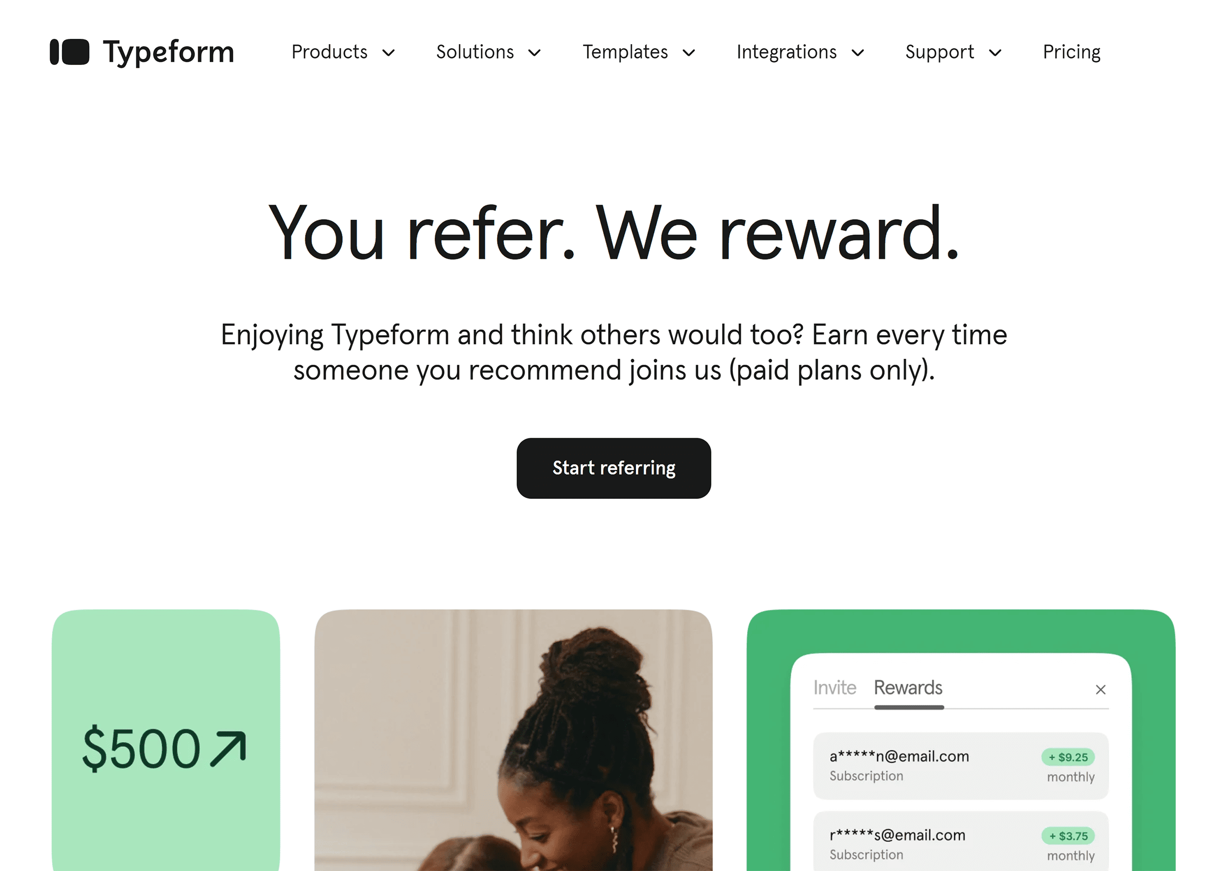 Typeform Affiliate Program