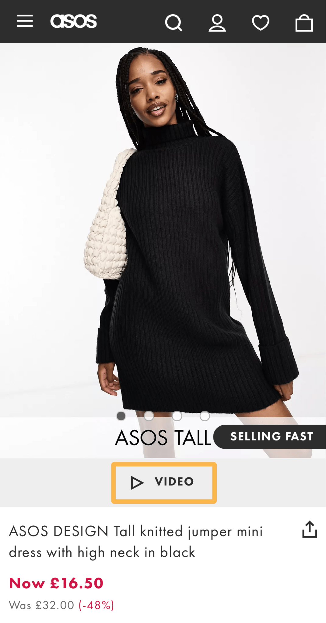 Product Page SEO: The Anatomy of a Well-Optimized Page | Video example from ASOS