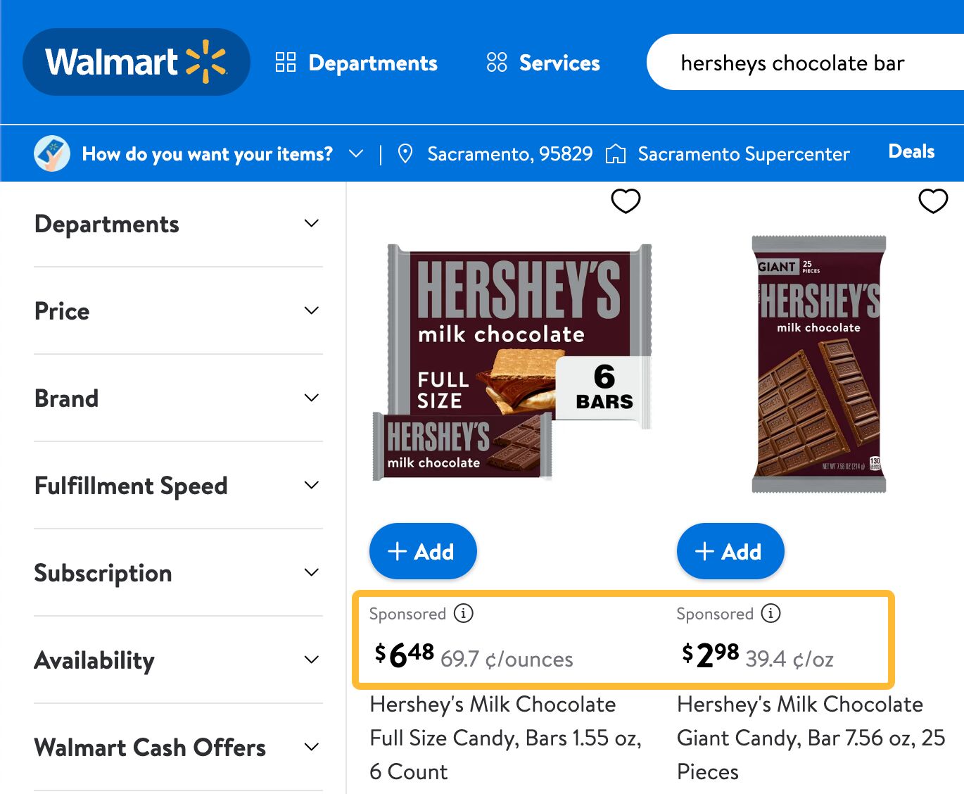 The No-Nonsense Guide to Competitive Intelligence | Walmart lists prices for Hershey candy even though their official website doesn't