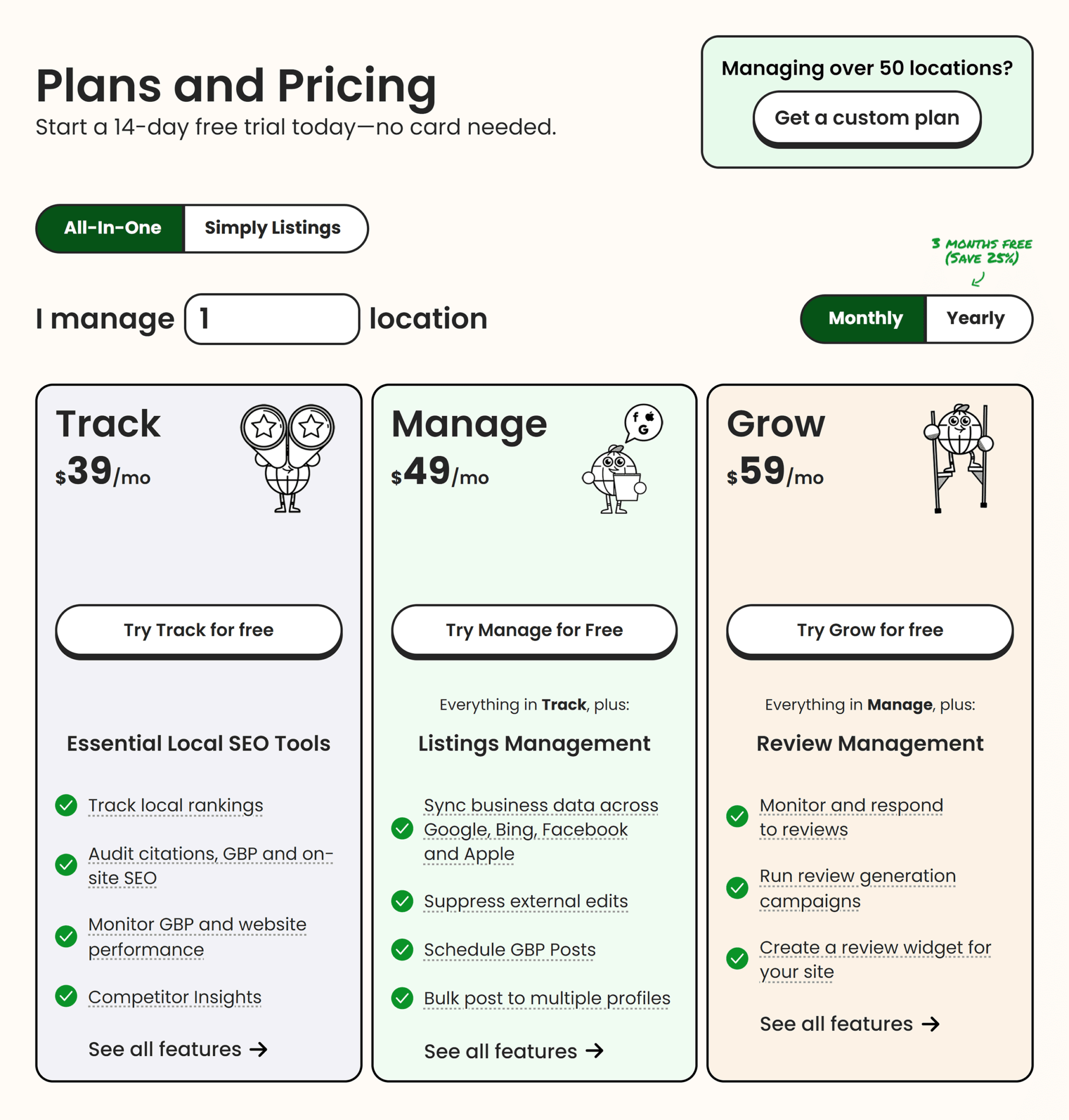 brightlocal-pricing 9 Powerful SEO Software Tools Used by 7-Figure Agencies