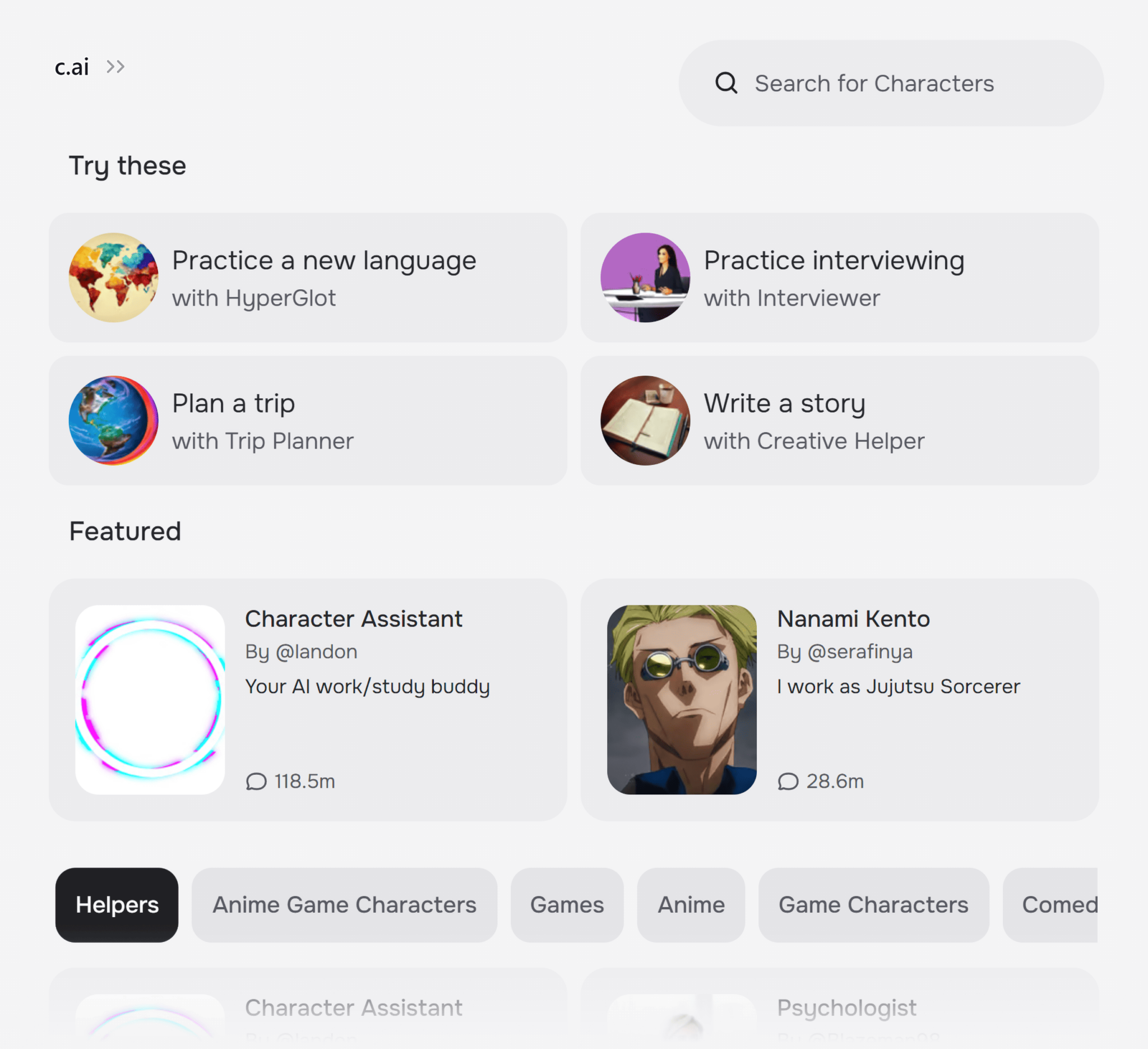character-ai The 11 Best ChatGPT Alternatives